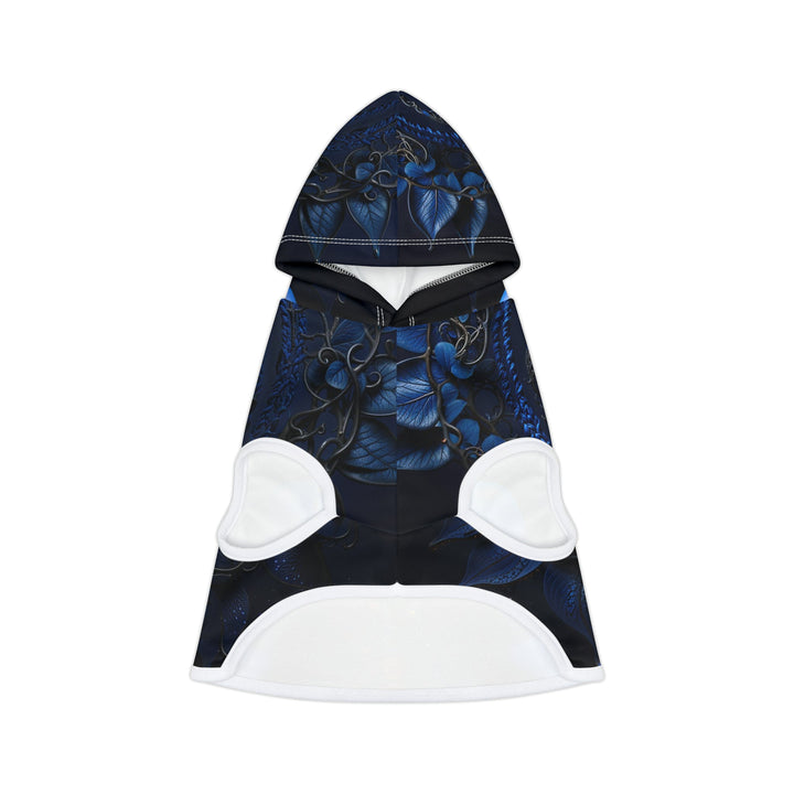 Mystical Blue Harmony - Pet Hoodie - Pets - g(0D·IO) - XXS - White Rib -