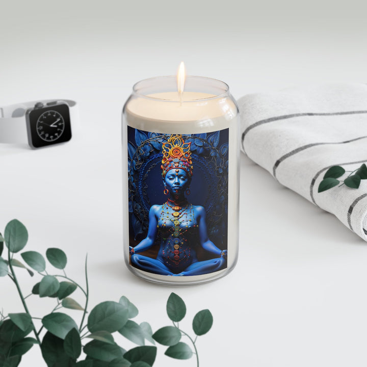 Mystical Blue Harmony - Scented Candle - Home Decor - g(0D·IO) - Vanilla Bean - 13.75oz -