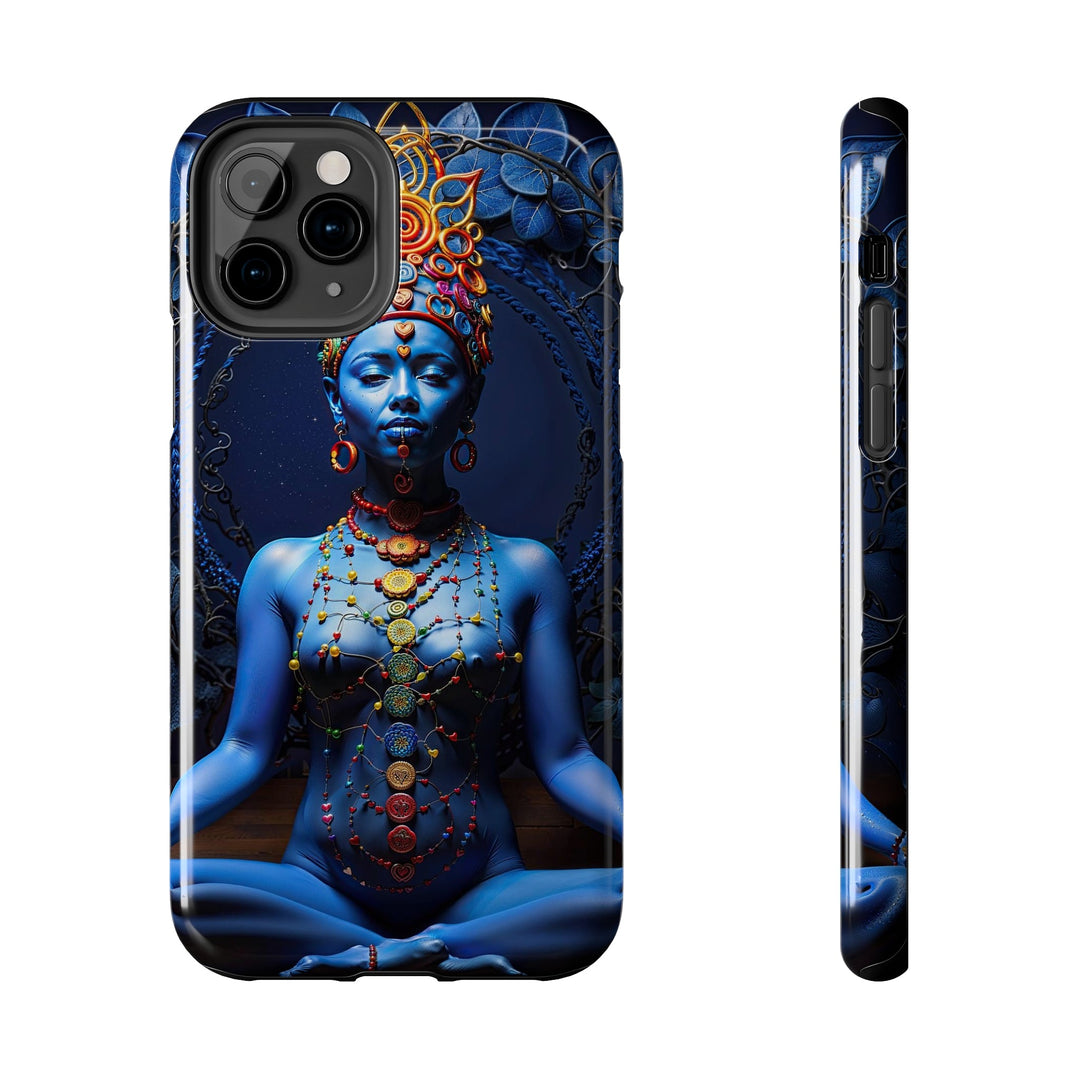 Mystical Blue Harmony - Tough Phone Case - Phone Case - g(0D·IO) - iPhone 11 Pro - -