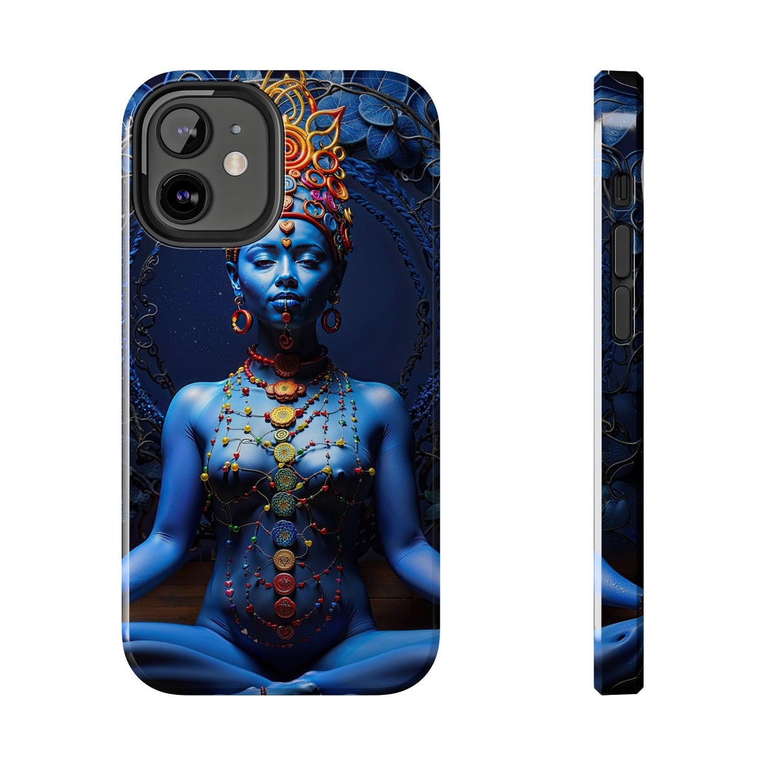 Mystical Blue Harmony - Tough Phone Case - Phone Case - g(0D·IO) - iPhone 12 Mini - -