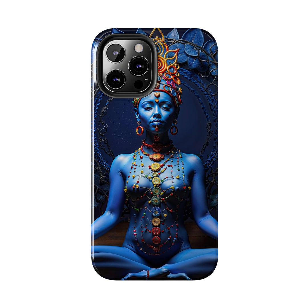 Mystical Blue Harmony - Tough Phone Case - Phone Case - g(0D·IO) - iPhone 13 Mini - -