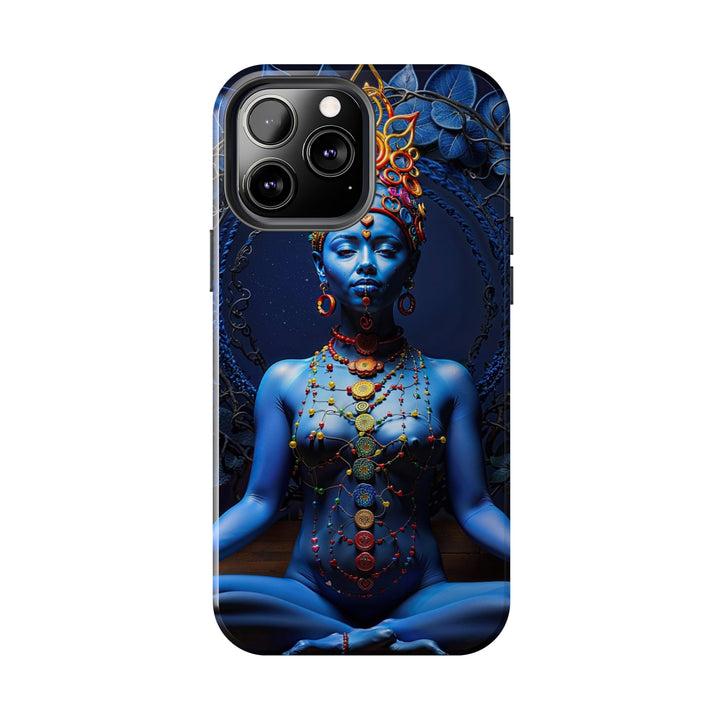 Mystical Blue Harmony - Tough Phone Case - Phone Case - g(0D·IO) - iPhone 13 Mini - -