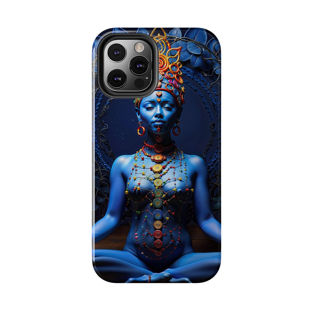 Mystical Blue Harmony - Tough Phone Case - Phone Case - g(0D·IO) - iPhone 13 Mini - -