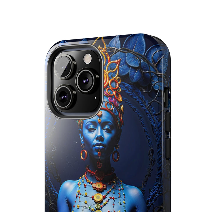 Mystical Blue Harmony - Tough Phone Case - Phone Case - g(0D·IO) - iPhone 13 Mini - -