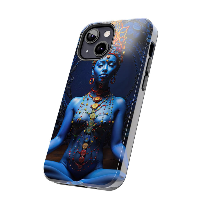 Mystical Blue Harmony - Tough Phone Case - Phone Case - g(0D·IO) - iPhone 13 Mini - -