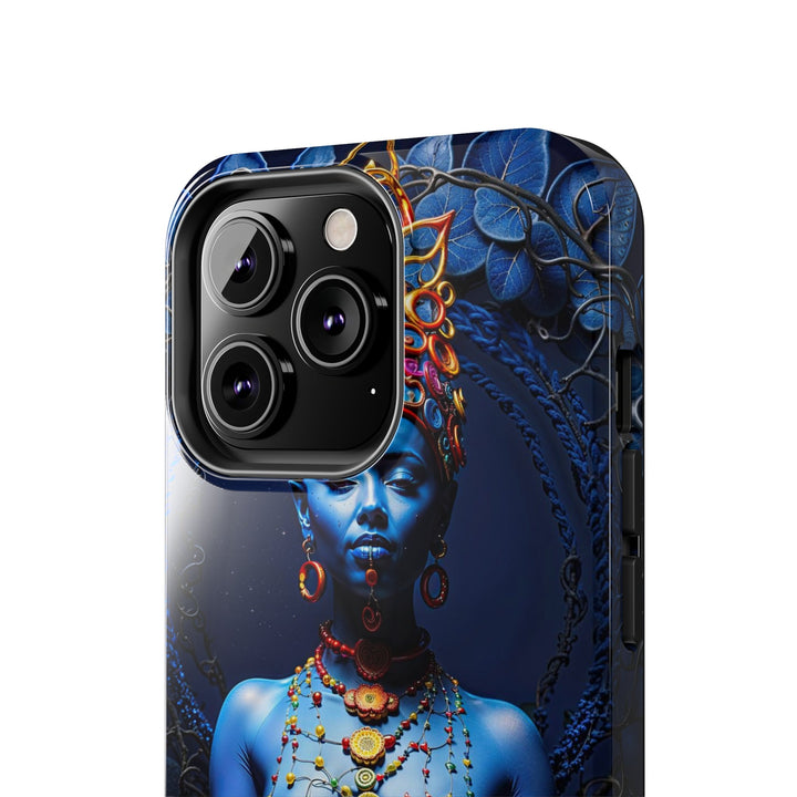 Mystical Blue Harmony - Tough Phone Case - Phone Case - g(0D·IO) - iPhone 13 Mini - -