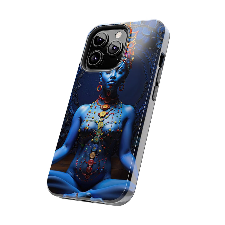 Mystical Blue Harmony - Tough Phone Case - Phone Case - g(0D·IO) - iPhone 13 Mini - -