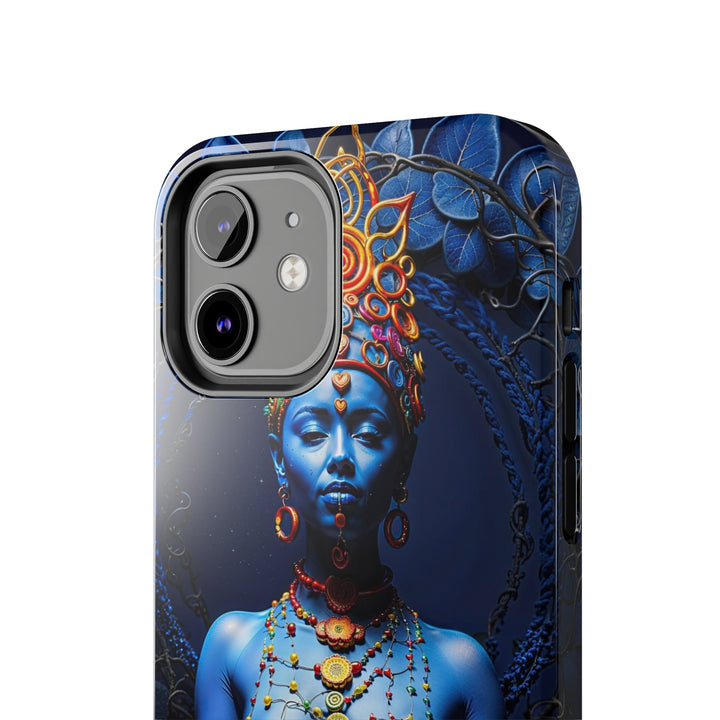 Mystical Blue Harmony - Tough Phone Case - Phone Case - g(0D·IO) - iPhone 13 Mini - -