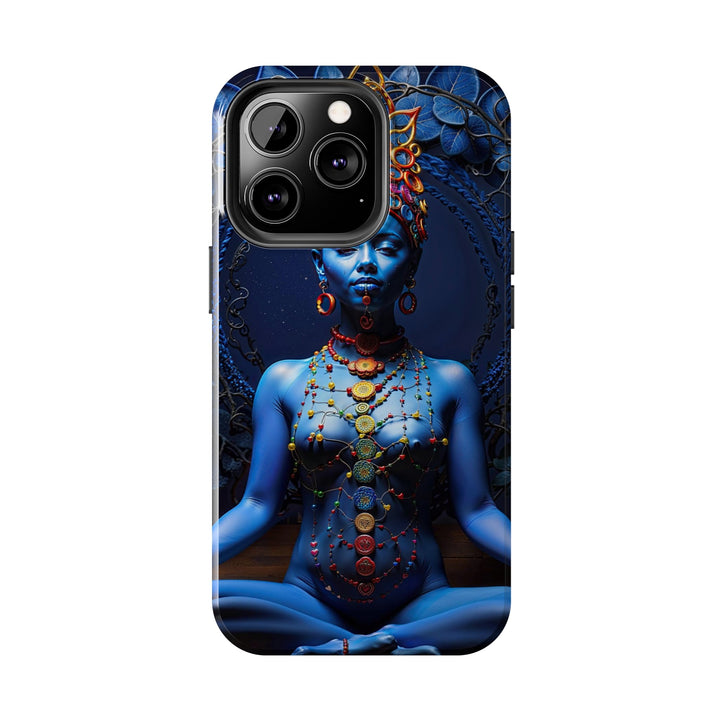 Mystical Blue Harmony - Tough Phone Case - Phone Case - g(0D·IO) - iPhone 13 Mini - -