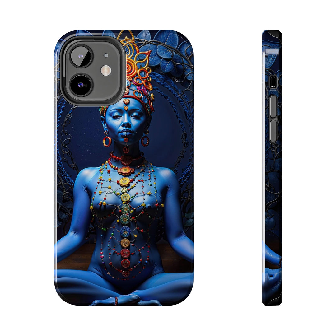 Mystical Blue Harmony - Tough Phone Case - Phone Case - g(0D·IO) - iPhone 12 - -