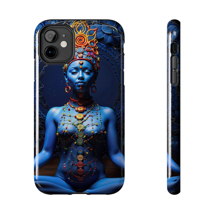 Mystical Blue Harmony - Tough Phone Case - Phone Case - g(0D·IO) - iPhone 11 - -