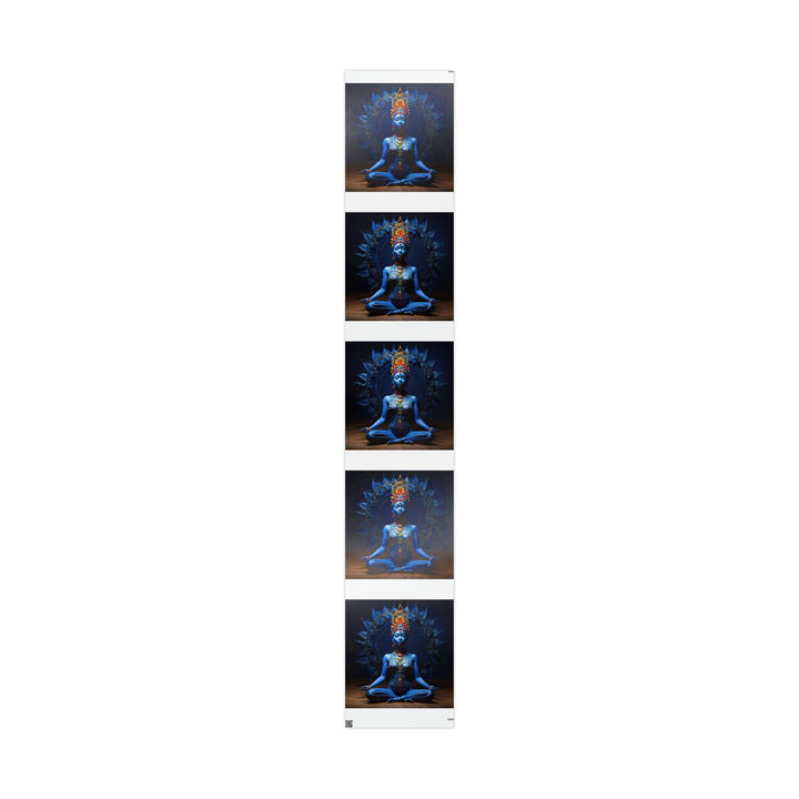 Mystical Blue Harmony - Wrapping Paper - Home Decor - g(0D·IO) - 30" x 180" - Glossy -