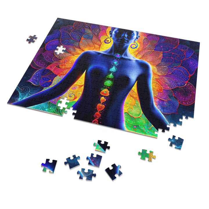 Mystical Chakra Meditation - Jigsaw Puzzle (100, 252, 500, 1000 pieces) - Puzzle - g(0D·IO) - 29.25" × 19.75" (1000 pcs) - -