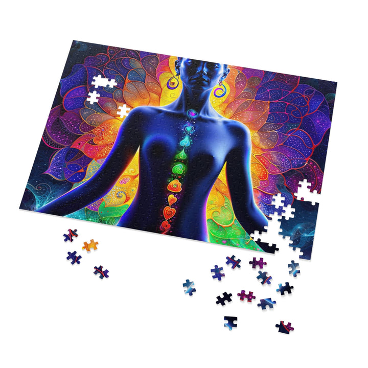 Mystical Chakra Meditation - Jigsaw Puzzle (100, 252, 500, 1000 pieces) - Puzzle - g(0D·IO) - 29.25" × 19.75" (1000 pcs) - -