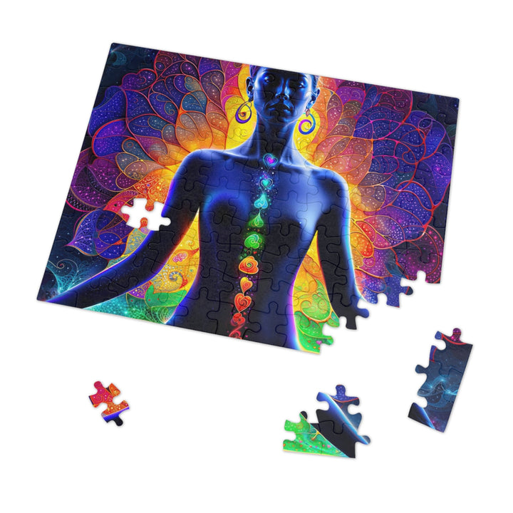 Mystical Chakra Meditation - Jigsaw Puzzle (100, 252, 500, 1000 pieces) - Puzzle - g(0D·IO) - 29.25" × 19.75" (1000 pcs) - -