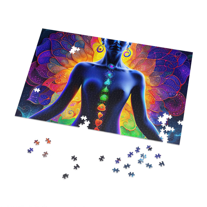 Mystical Chakra Meditation - Jigsaw Puzzle (100, 252, 500, 1000 pieces) - Puzzle - g(0D·IO) - 29.25" × 19.75" (1000 pcs) - -