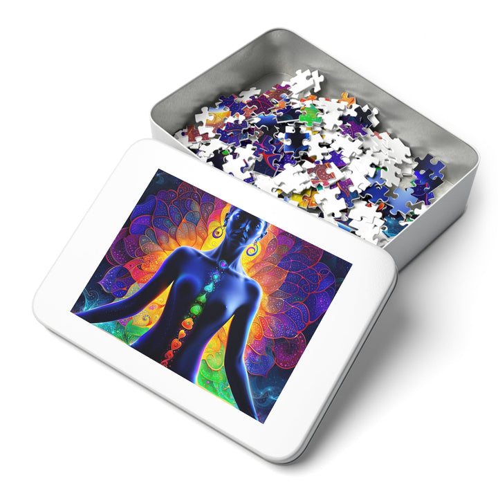 Mystical Chakra Meditation - Jigsaw Puzzle (100, 252, 500, 1000 pieces) - Puzzle - g(0D·IO) - 29.25" × 19.75" (1000 pcs) - -