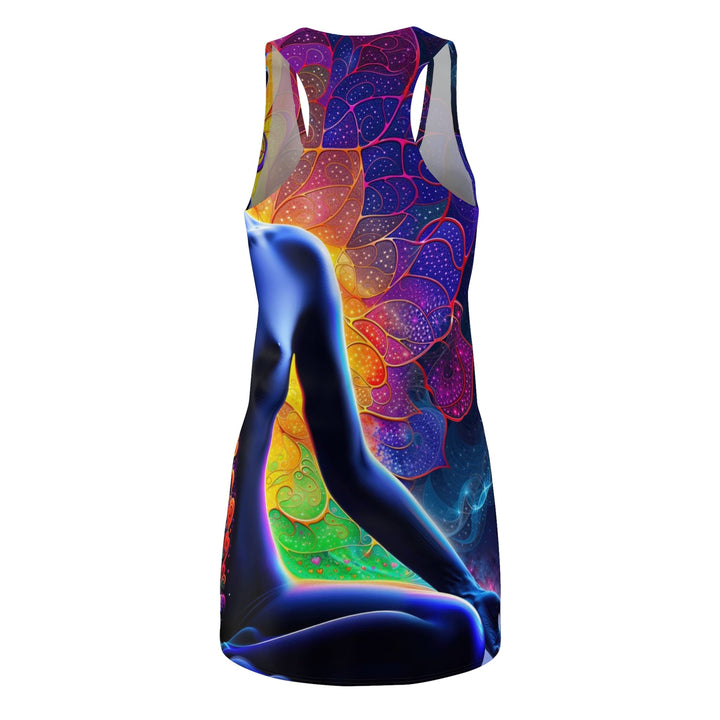 Mystical Chakra Meditation - Racerback Dress - All Over Prints - g(0D·IO) - XS - -