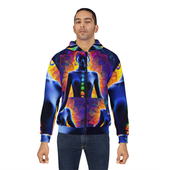 Mystical Chakra Meditation - Unisex Zip Hoodie - All Over Prints - g(0D·IO) - XS - -