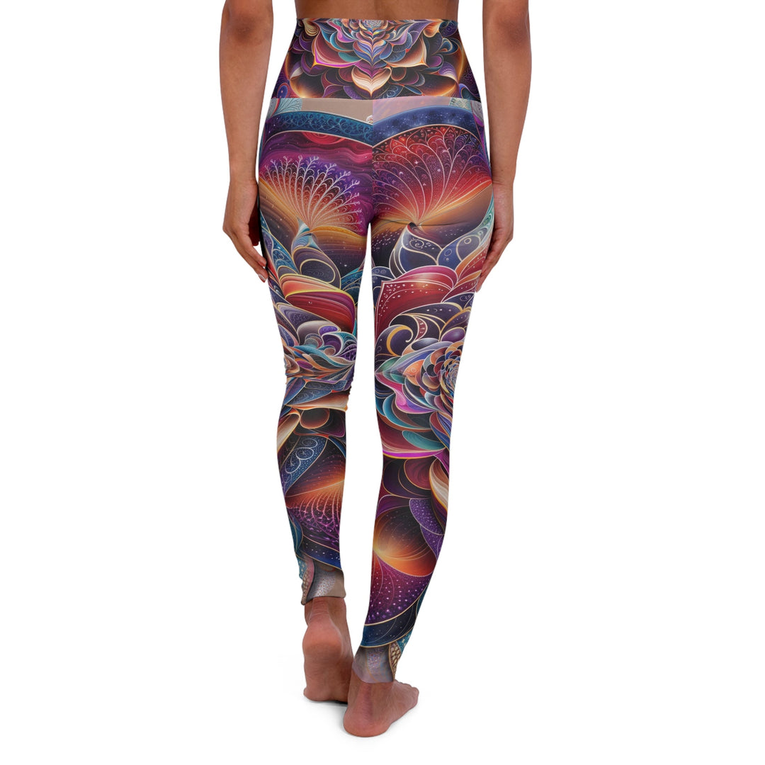 Mystical Floral Mandala - High Waisted AOP Yoga Leggings - All Over Prints - g(0D·IO) - XS - -