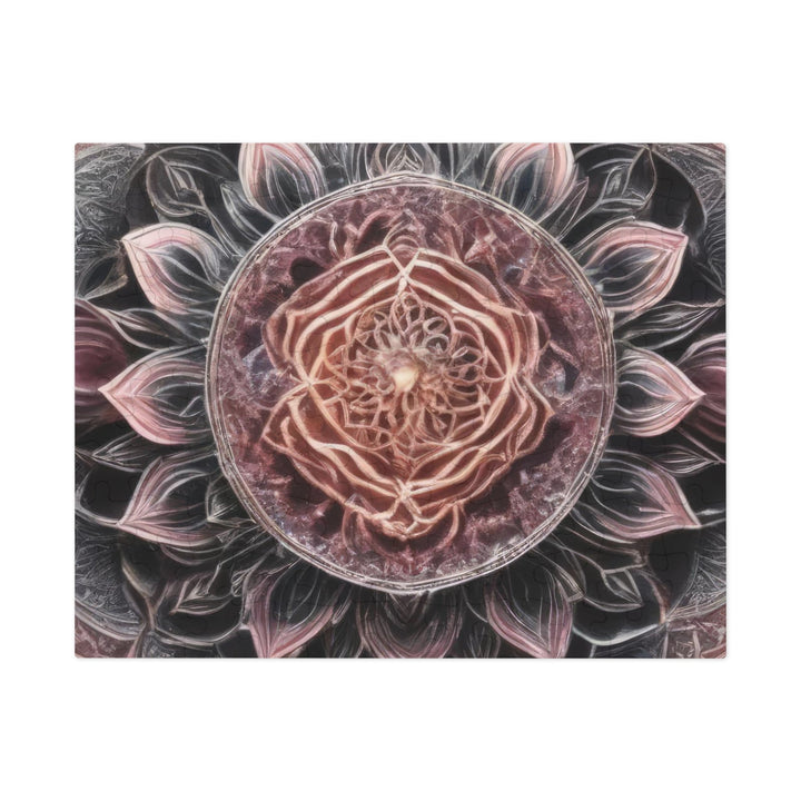 Mystical Floral Mandala - Jigsaw Puzzle (100, 252, 500, 1000 pieces) - Puzzle - g(0D·IO) - 9.6" × 8" (110 pcs) - -