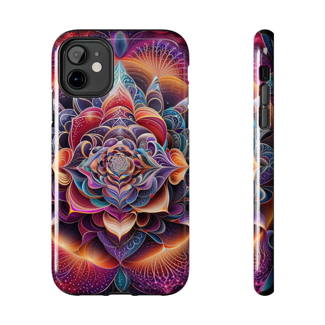 Mystical Floral Mandala - Tough Phone Case - Phone Case - g(0D·IO) - iPhone 11 - -