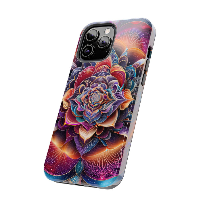 Mystical Floral Mandala - Tough Phone Case - Phone Case - g(0D·IO) - iPhone 13 Mini - -