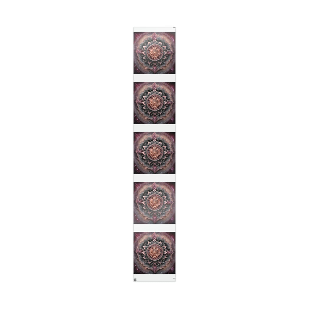 Mystical Floral Mandala - Wrapping Paper - Home Decor - g(0D·IO) - 30" x 180" - Glossy -