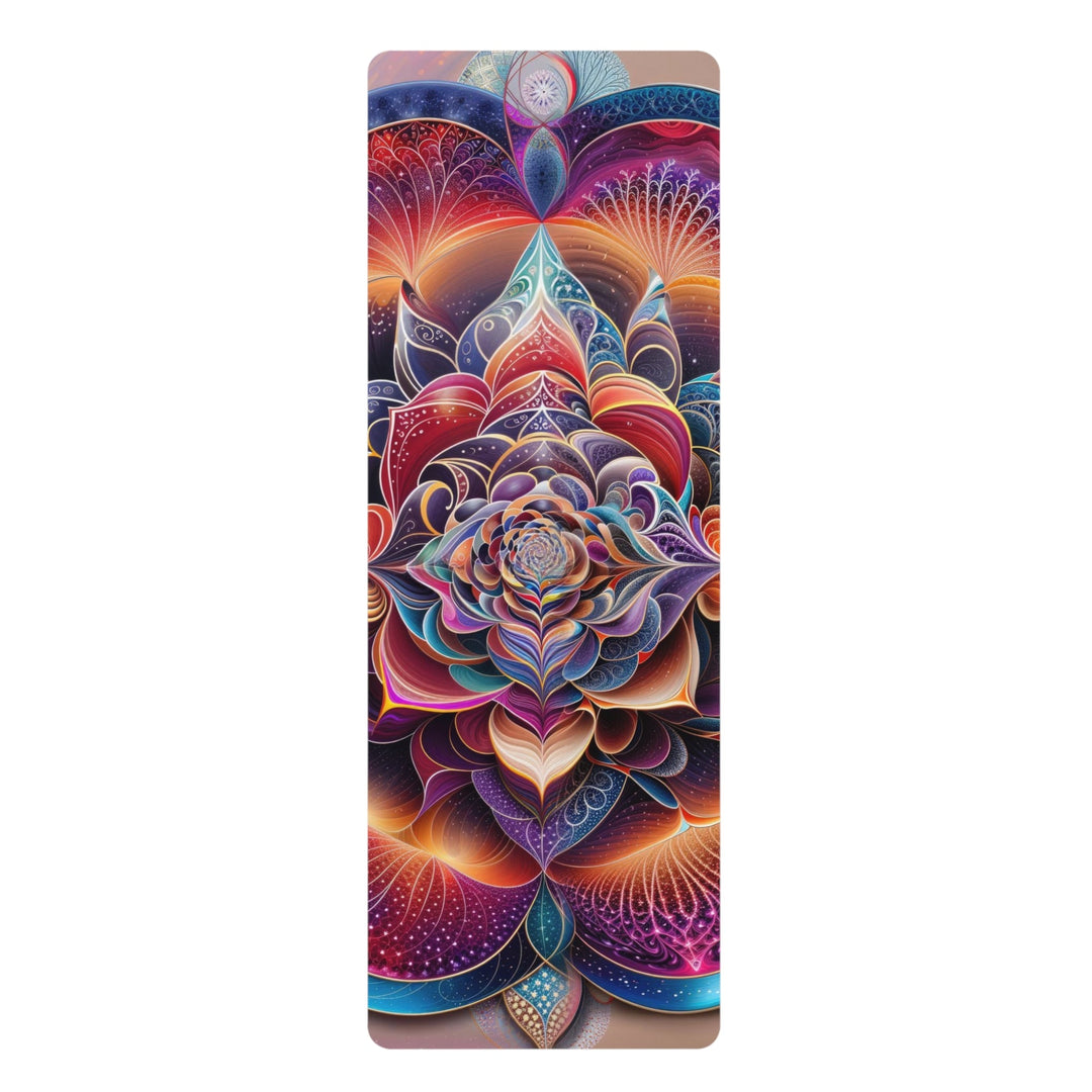 Mystical Floral Mandala - Yoga Mat - Home Decor - g(0D·IO) - 24” x 68” - -