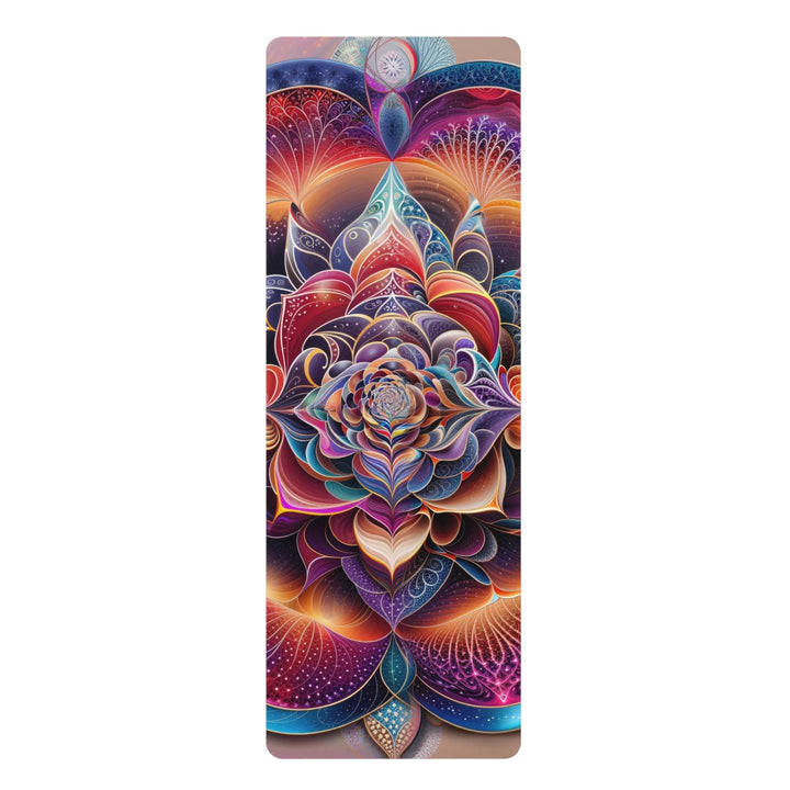Mystical Floral Mandala - Yoga Mat - Home Decor - g(0D·IO) - 24” x 68” - -