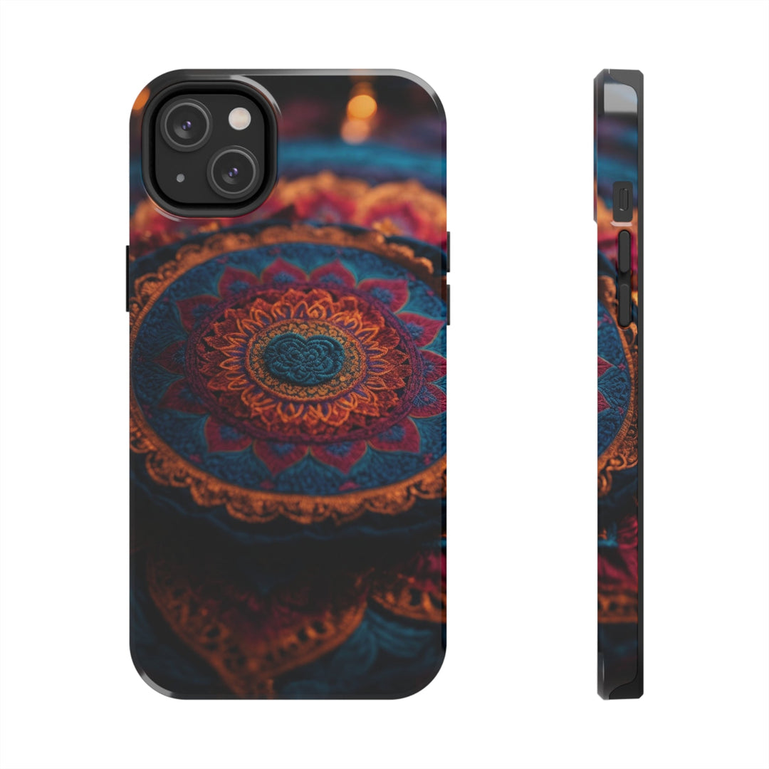 Mystical Intricate Mandala - Tough Phone Case - Phone Case - g(0D·IO) - iPhone 14 Plus - -