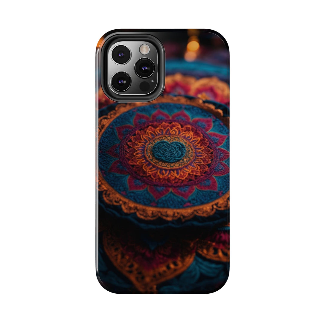 Mystical Intricate Mandala - Tough Phone Case - Phone Case - g(0D·IO) - iPhone 13 Mini - -