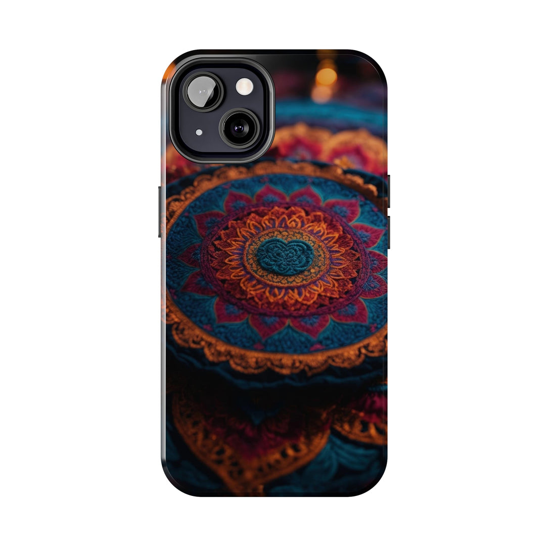 Mystical Intricate Mandala - Tough Phone Case - Phone Case - g(0D·IO) - iPhone 13 Mini - -