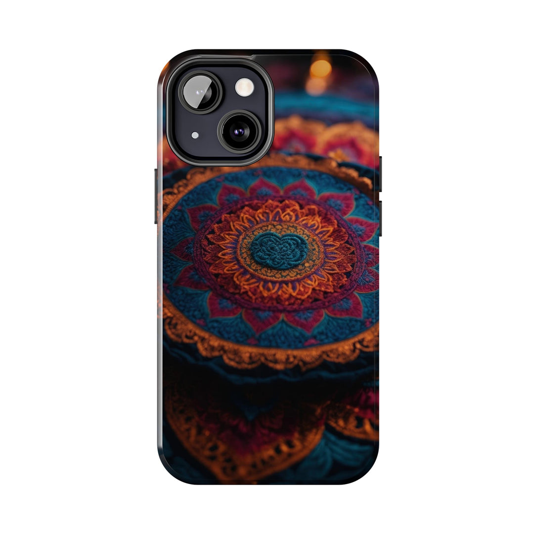 Mystical Intricate Mandala - Tough Phone Case - Phone Case - g(0D·IO) - iPhone 13 Mini - -