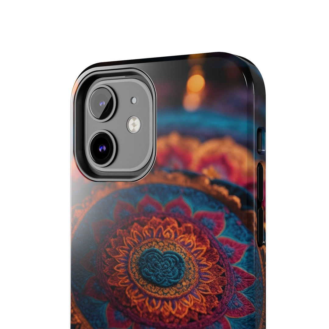 Mystical Intricate Mandala - Tough Phone Case - Phone Case - g(0D·IO) - iPhone 13 Mini - -