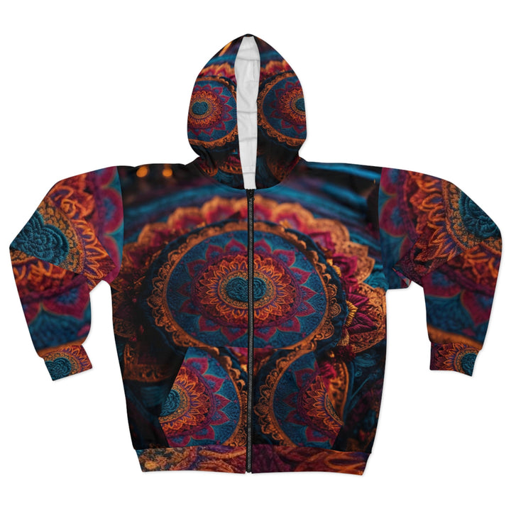 Mystical Intricate Mandala - Unisex Zip Hoodie - All Over Prints - g(0D·IO) - XS - -