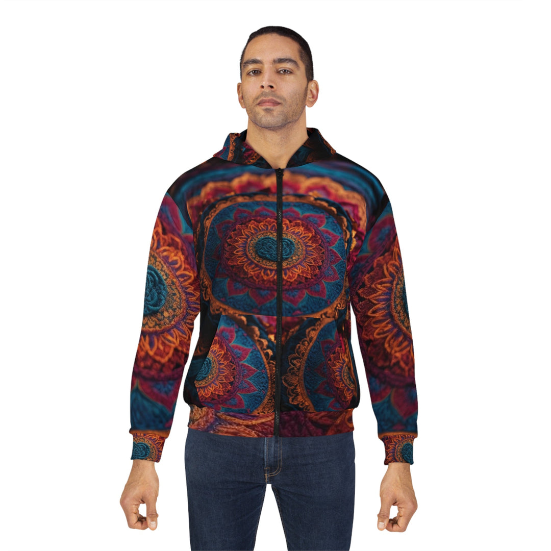 Mystical Intricate Mandala - Unisex Zip Hoodie - All Over Prints - g(0D·IO) - XS - -