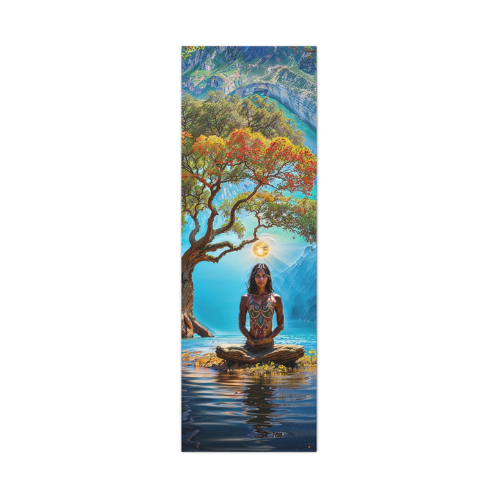 Mystical Nature Meditation - Matte Canvas Print 1.25" - Canvas - g(0D·IO) - 20" x 60" (Vertical) - 1.25" -