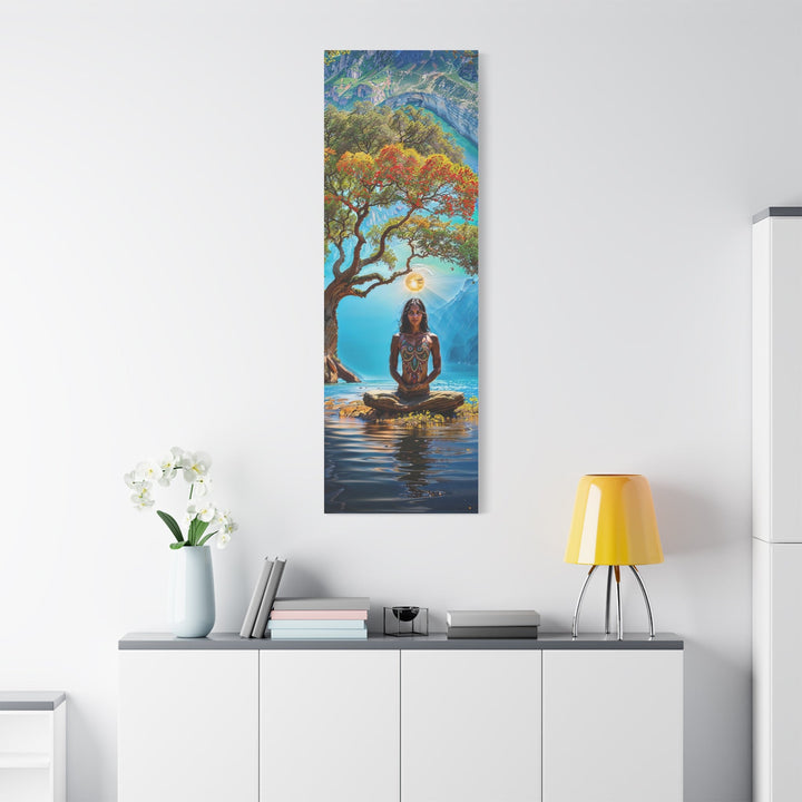 Mystical Nature Meditation - Matte Canvas Print 1.25" - Canvas - g(0D·IO) - 36" x 36" - 1.25" -