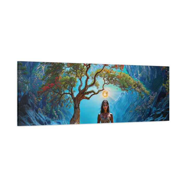 Mystical Nature Meditation - Matte Canvas Print 1.25" - Canvas - g(0D·IO) - 36" x 36" - 1.25" -