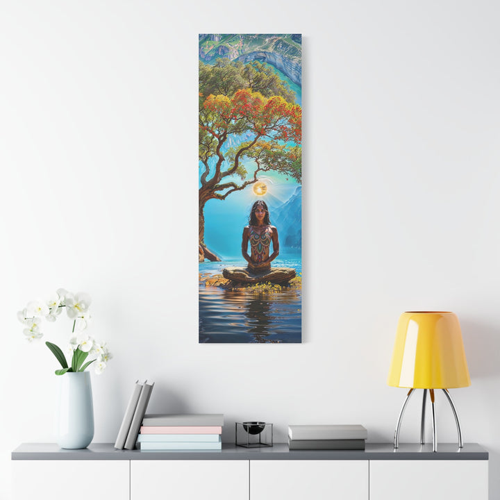 Mystical Nature Meditation - Matte Canvas Print 1.25" - Canvas - g(0D·IO) - 36" x 36" - 1.25" -