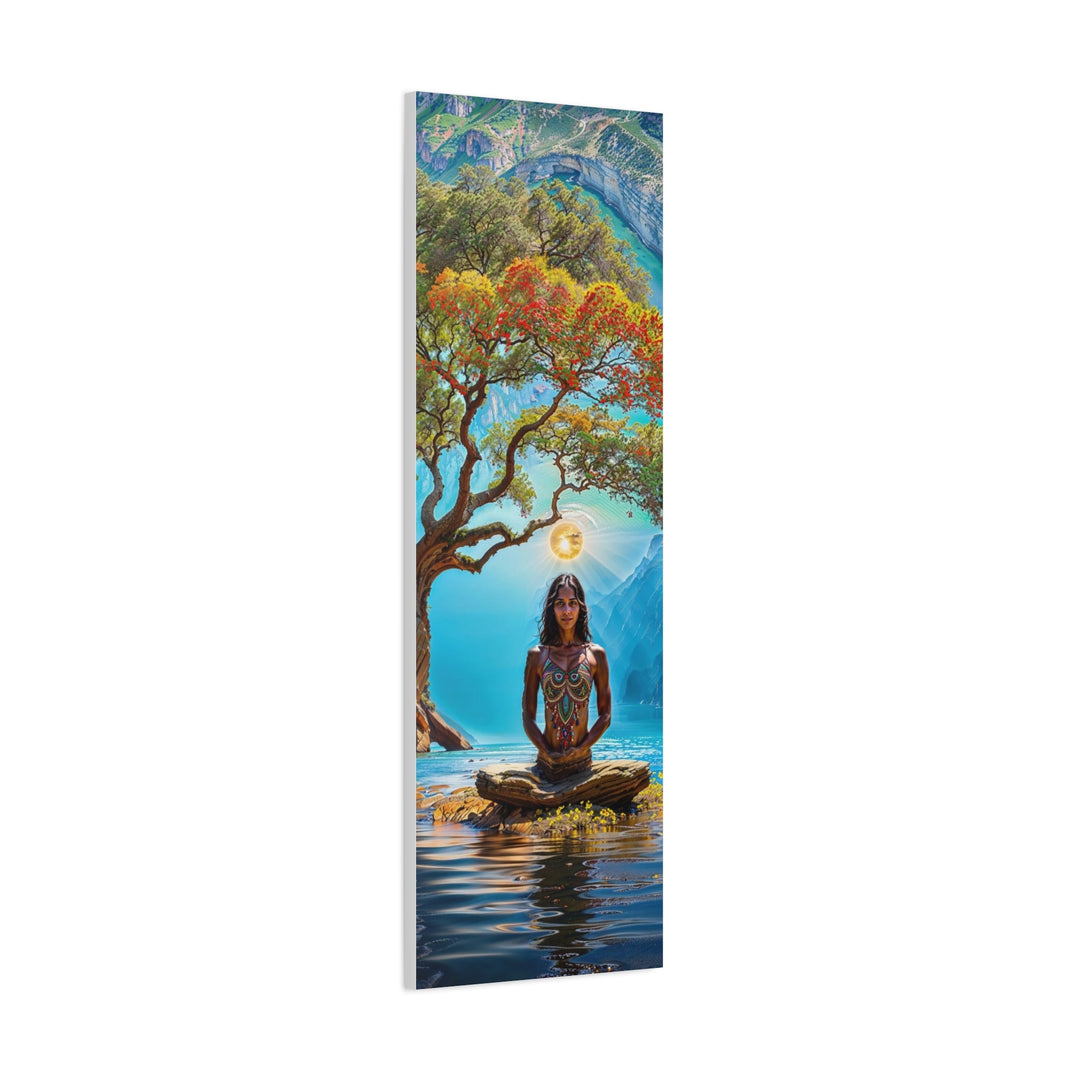 Mystical Nature Meditation - Matte Canvas Print 1.25" - Canvas - g(0D·IO) - 36" x 36" - 1.25" -