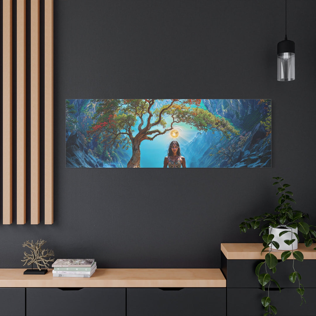 Mystical Nature Meditation - Matte Canvas Print 1.25" - Canvas - g(0D·IO) - 36" x 36" - 1.25" -