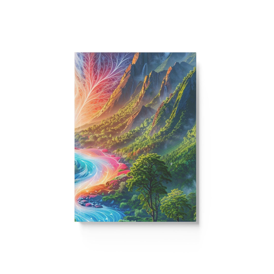 Mystical Radiant Valley - Hard Backed Journal - Paper products - g(0D·IO) - Ruled line - A5 - White