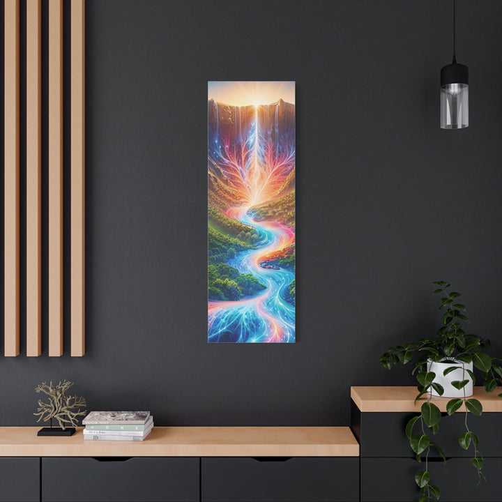 Mystical Radiant Valley - Matte Canvas Print 1.25" - Canvas - g(0D·IO) - 36" x 36" - 1.25" -