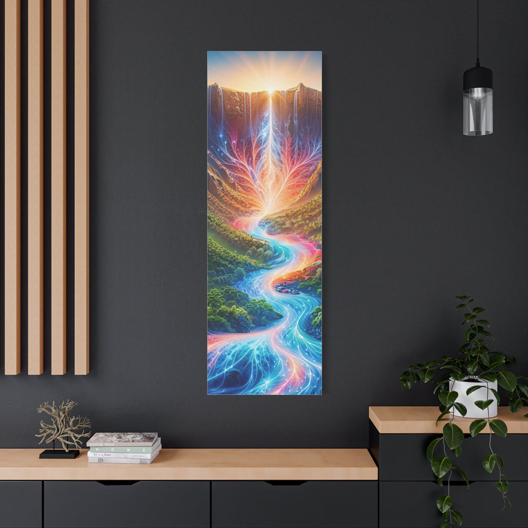 Mystical Radiant Valley - Matte Canvas Print 1.25" - Canvas - g(0D·IO) - 36" x 36" - 1.25" -