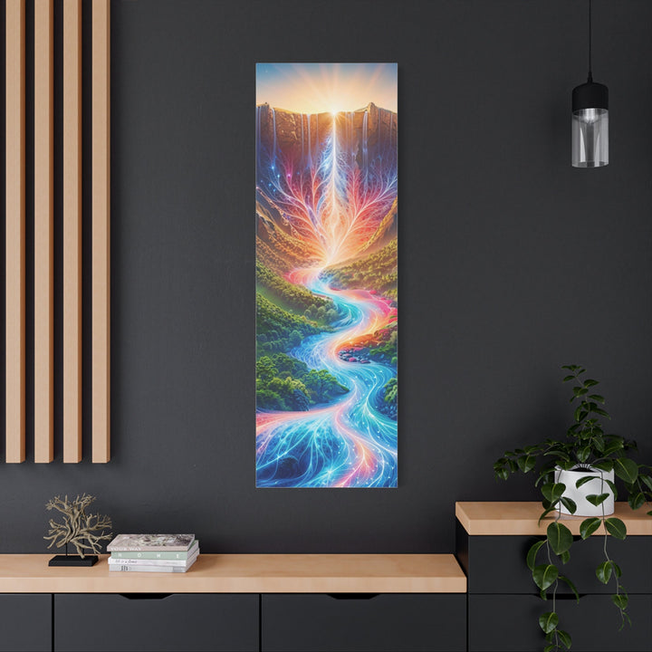 Mystical Radiant Valley - Matte Canvas Print 1.25" - Canvas - g(0D·IO) - 36" x 36" - 1.25" -