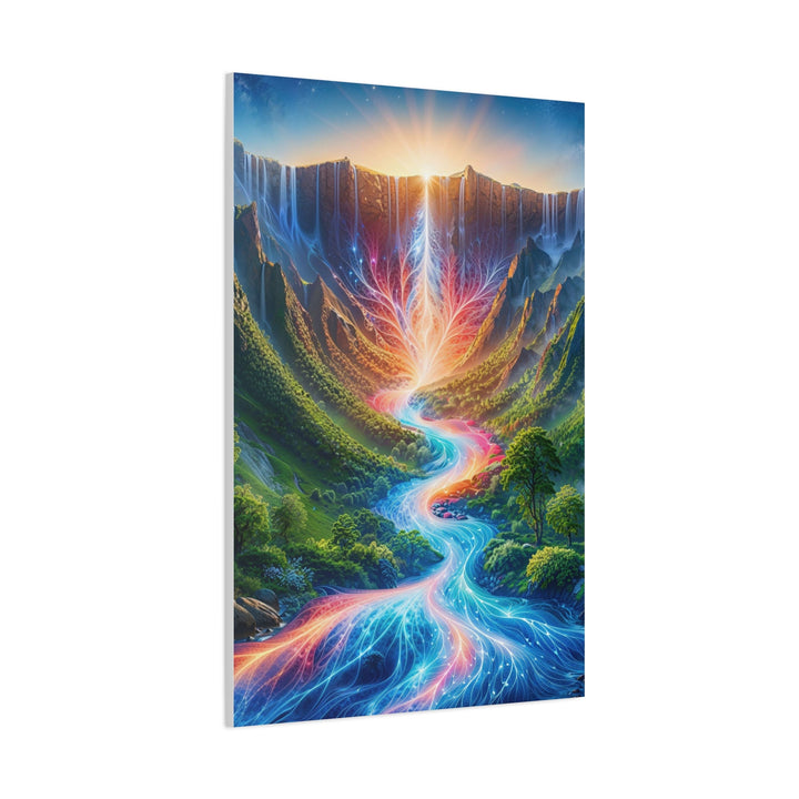 Mystical Radiant Valley - Matte Canvas Print 1.25" - Canvas - g(0D·IO) - 36" x 36" - 1.25" -