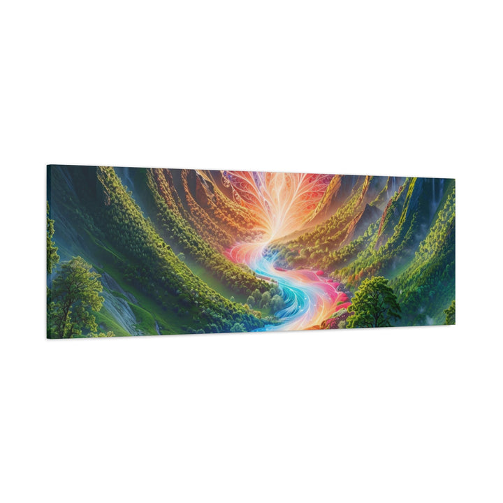 Mystical Radiant Valley - Matte Canvas Print 1.25" - Canvas - g(0D·IO) - 36" x 36" - 1.25" -