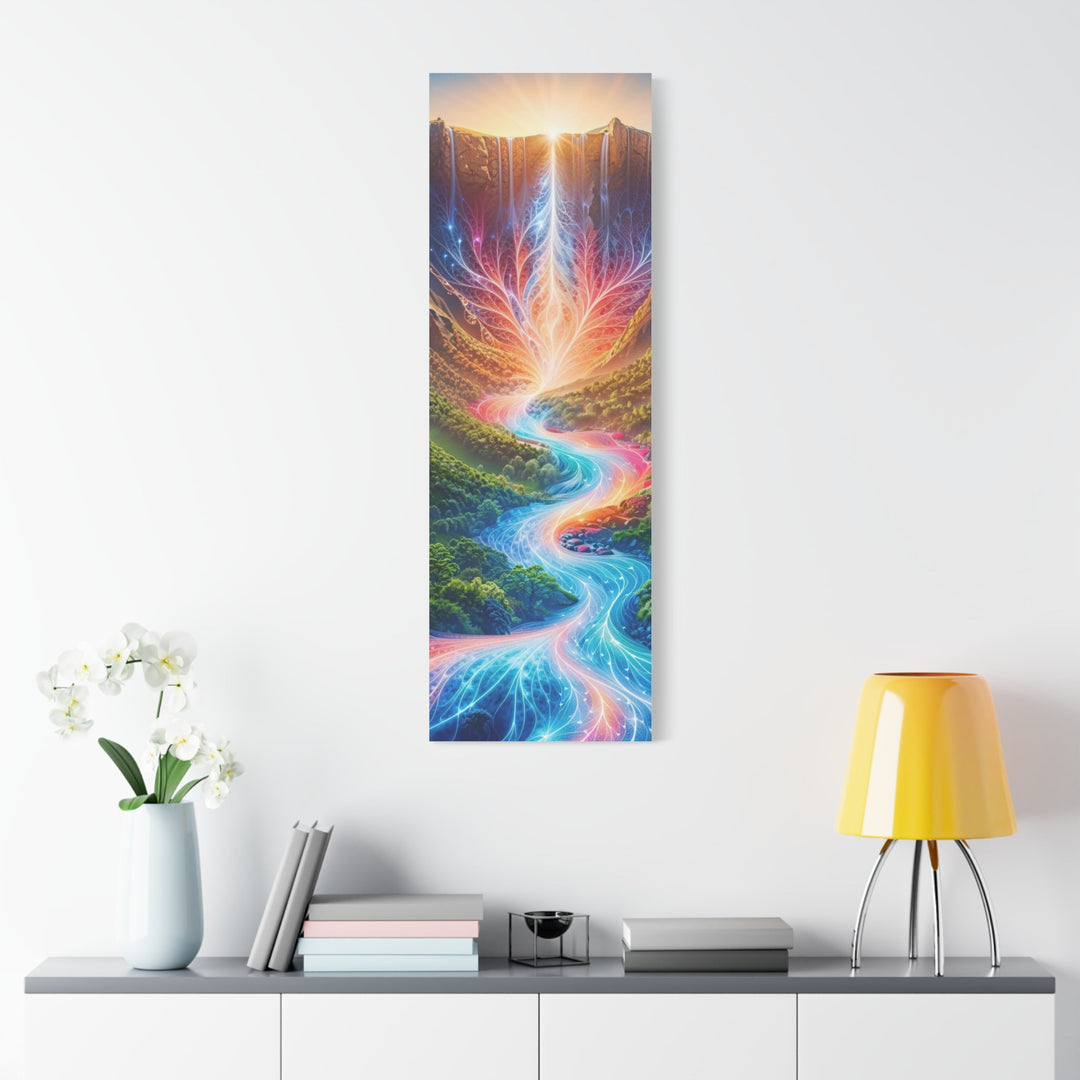 Mystical Radiant Valley - Matte Canvas Print 1.25" - Canvas - g(0D·IO) - 36" x 36" - 1.25" -